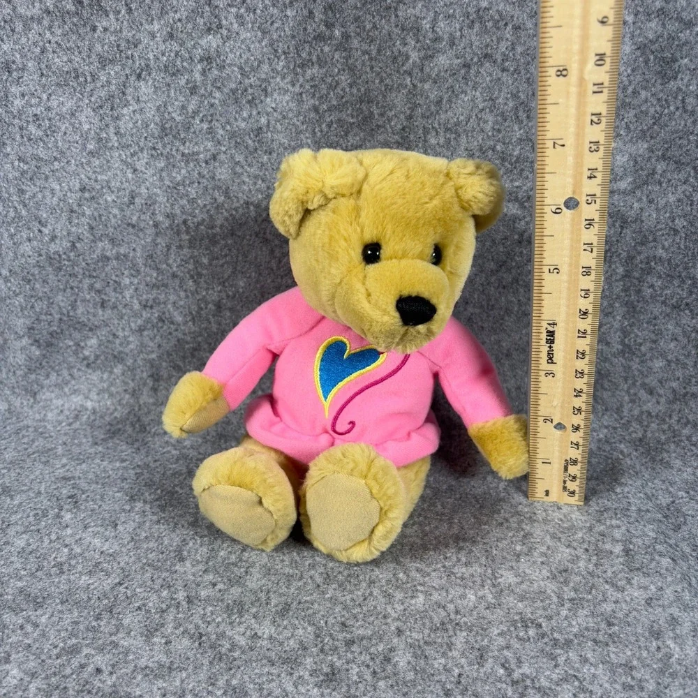 Hallmark Love & Kiss Magnetic Teddy Bear Plush 9